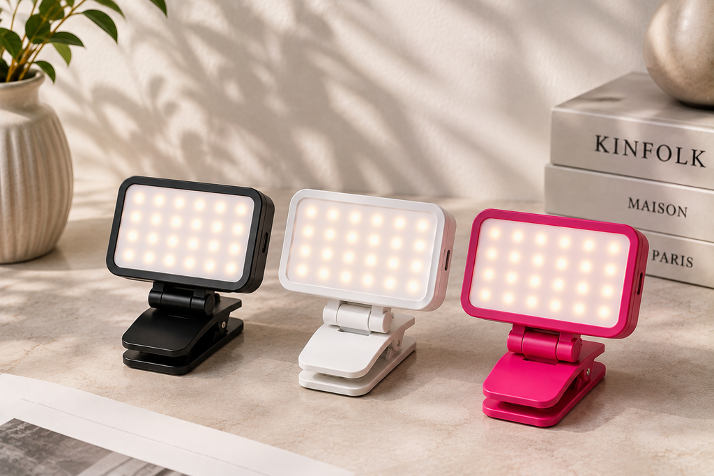 Mini Lampe LED pour Téléphone – 3 Modes d’Éclairage